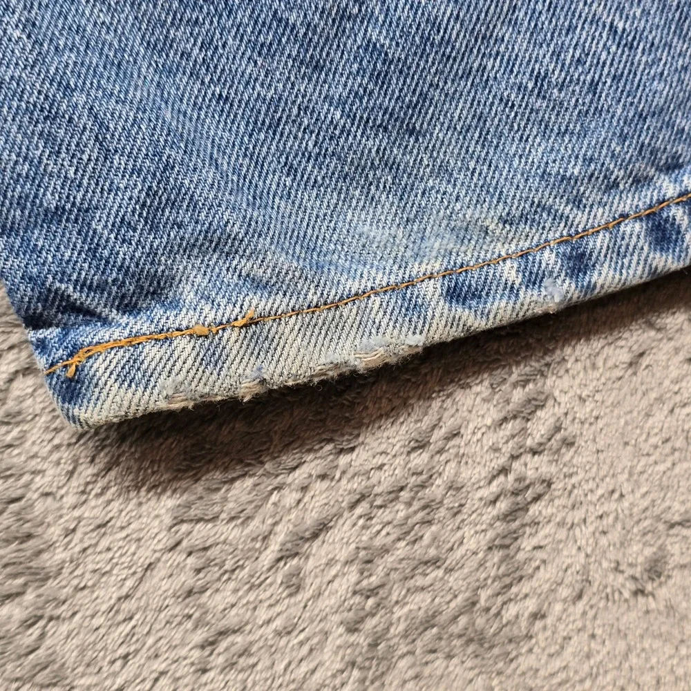 Vintage 1996 Levis 560 Orange Tab Loose Fit Jeans Mens 38x34 Blue Denim Tapered